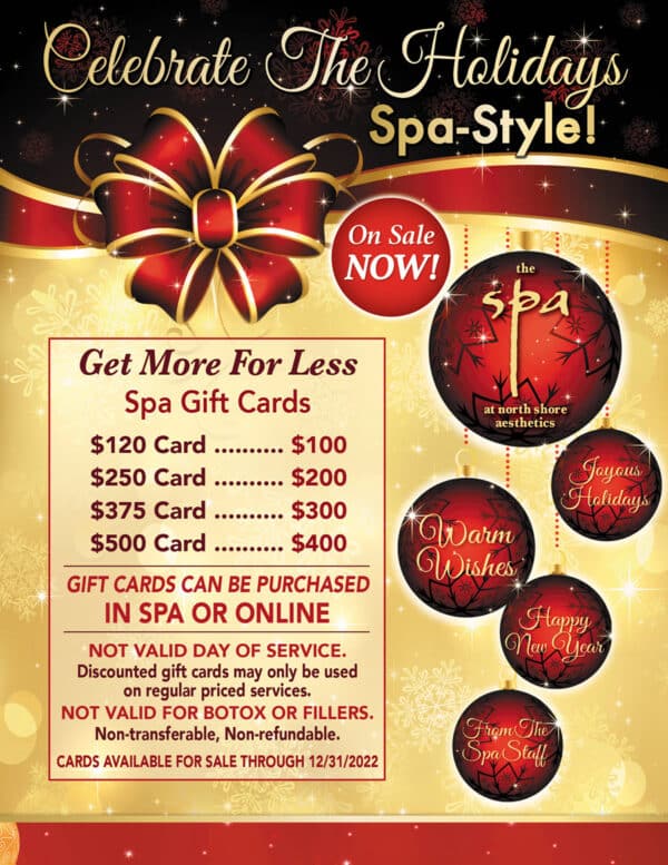 2022Celebrate Holidays GiftCard Spa Style NS WEB